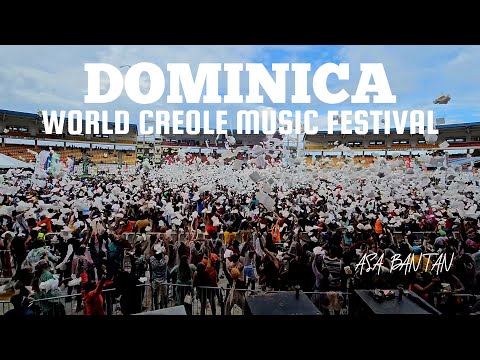 Asa Bantan creating the biggest MESS in the world at Dominica World Creole Music Festival 2023