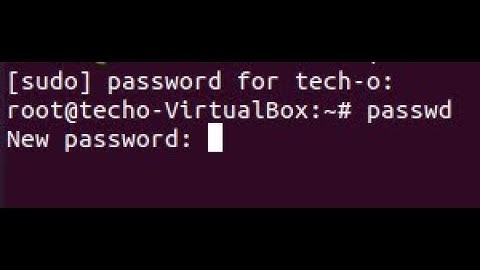 How to change sudo password in Ubuntu Linux