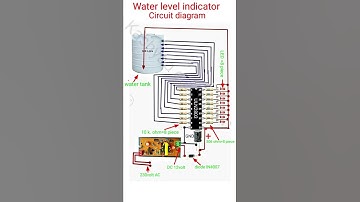 water level circuit diagram #how to make water level indicator