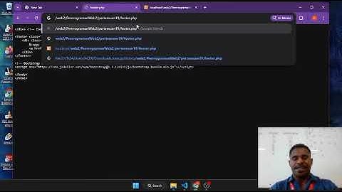 Tugas Pemrograman web II) Pertemuan 16 dan 19