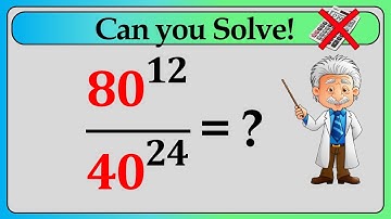 Nice Exponent Math Simplification | Can You Solve!!!