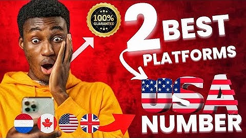 2 Best Platforms To Get FREE 2023 USA NUMBER For Sign Up & Verification [FREE USA Number]