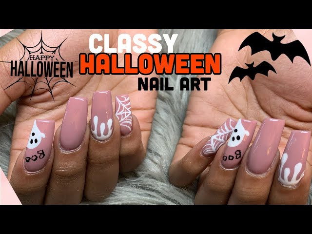 Happy Halloween to my Hallow-Queen! Set by AJ 💀 #sanfrancisco #sanlorenzo  #sanleandro #highend #nails #nailsdesign #cateyenails…