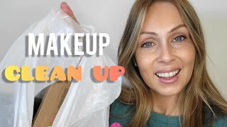 Cleaning motivation/trashing old make up #cleaning