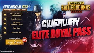 FREE ELITE ROYAL PASS 1800 uc, PUBG MOBILE ROYAL PASS GIVEAWAY