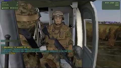 Arma 2 (Helicopter Crash Cinematic Video)