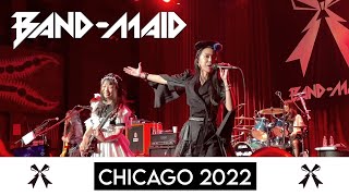 Band-Maid Live in Chicago 20221101 -  Last concert in the US Tour - 4k 60fps