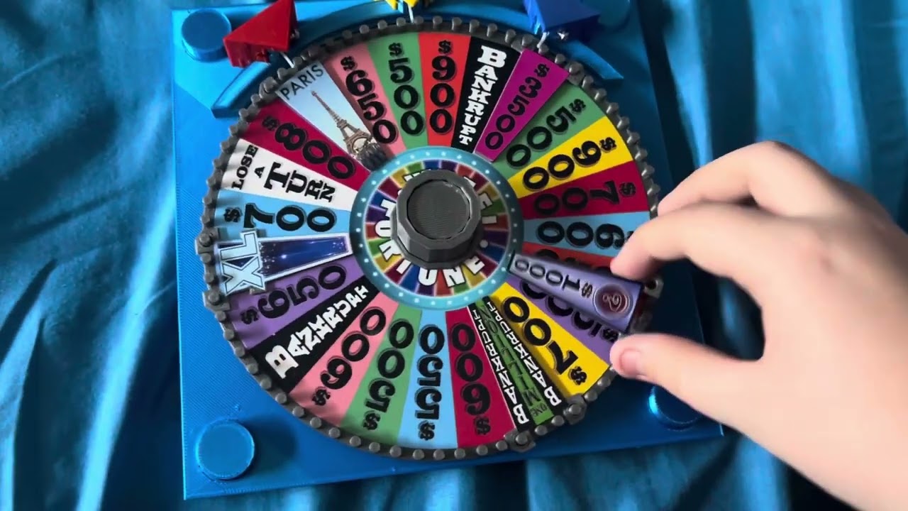 My wheel of Fortune wheel is a mystery round in round two￼! (check out on amazon.com)￼