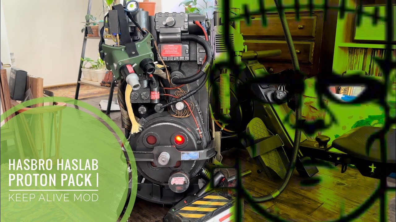 Hasbro HasLab Proton Pack | FrankenGeek Keep Alive Mod