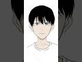 How to draw Yoshiki Tsujinaka #tshd #thesummerhikarudied #yoshiki #anime #shorts #drawing