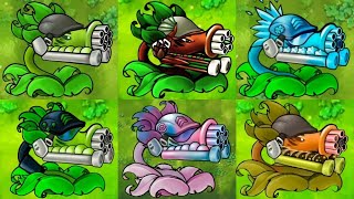 PVZ Fusion - Challenge Team Ultimate Pea Gatling Turret Vs 9999 Boss Zombies screenshot 2
