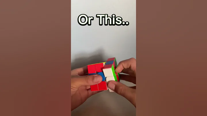 Don’t Use This ILLEGAL ALGORITHM! #rubikscube #shorts