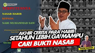 Alifurrahman: AKHIR CERITA PARA HABIB SETAHUN LEBIH GA MAMPU CARI BUKTI NASAB