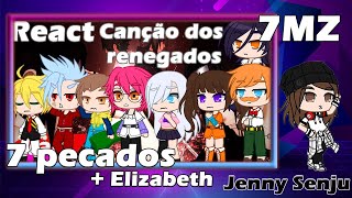 7 Pecados   Elizabeth reagindo ao Rap: Canção Dos Renegados(7mz)