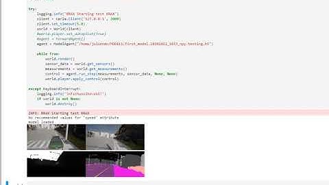Carla Self Driving Car 3 - Brax
