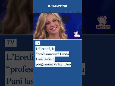 Video LEredità, la professoressa Linda Pani lascia il programma di Rai Uno