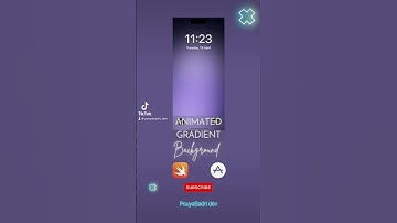 How to Create Stunning Gradient Backgrounds with Animations in #SwiftUI Tutorial #shorts #2023