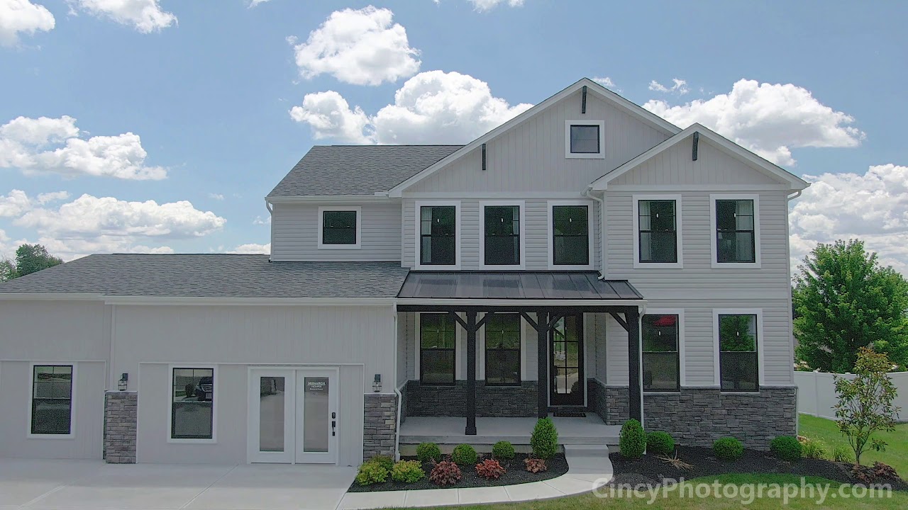 Monarch Homes Real Estate Aerial 4K Drone Video in Lebanon Ohio YouTube