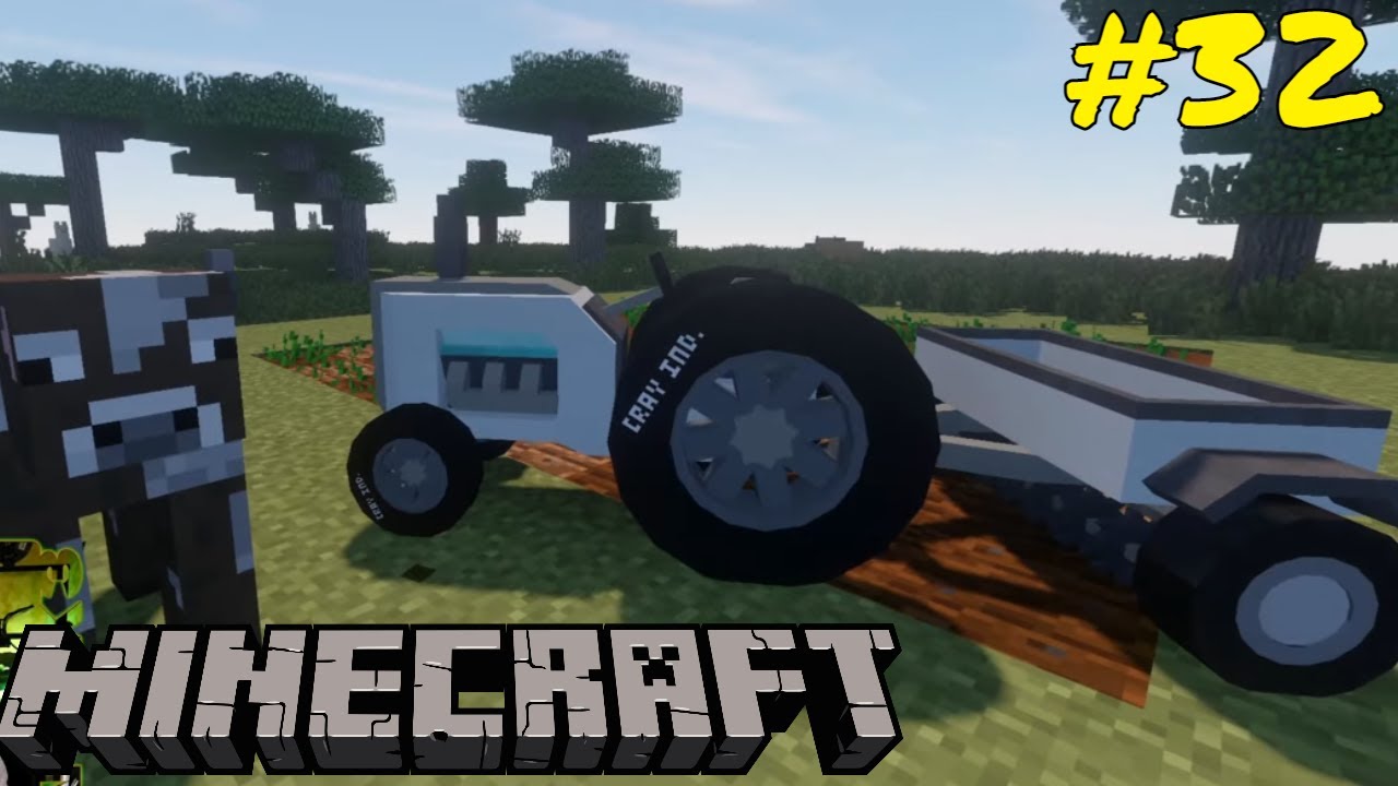 NYKK3CRAFT S3 #32 - ANDIAMO A SEMINARE CON IL TRATTORE! - MINECRAFT ITA