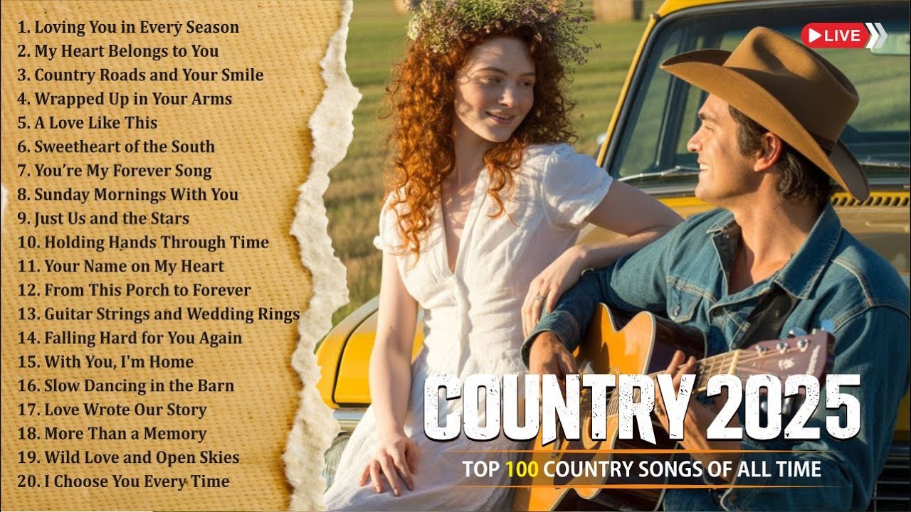 Best Slow Country Folk Songs of All Time – Classic Acoustic Country Music Inspired by John Denver