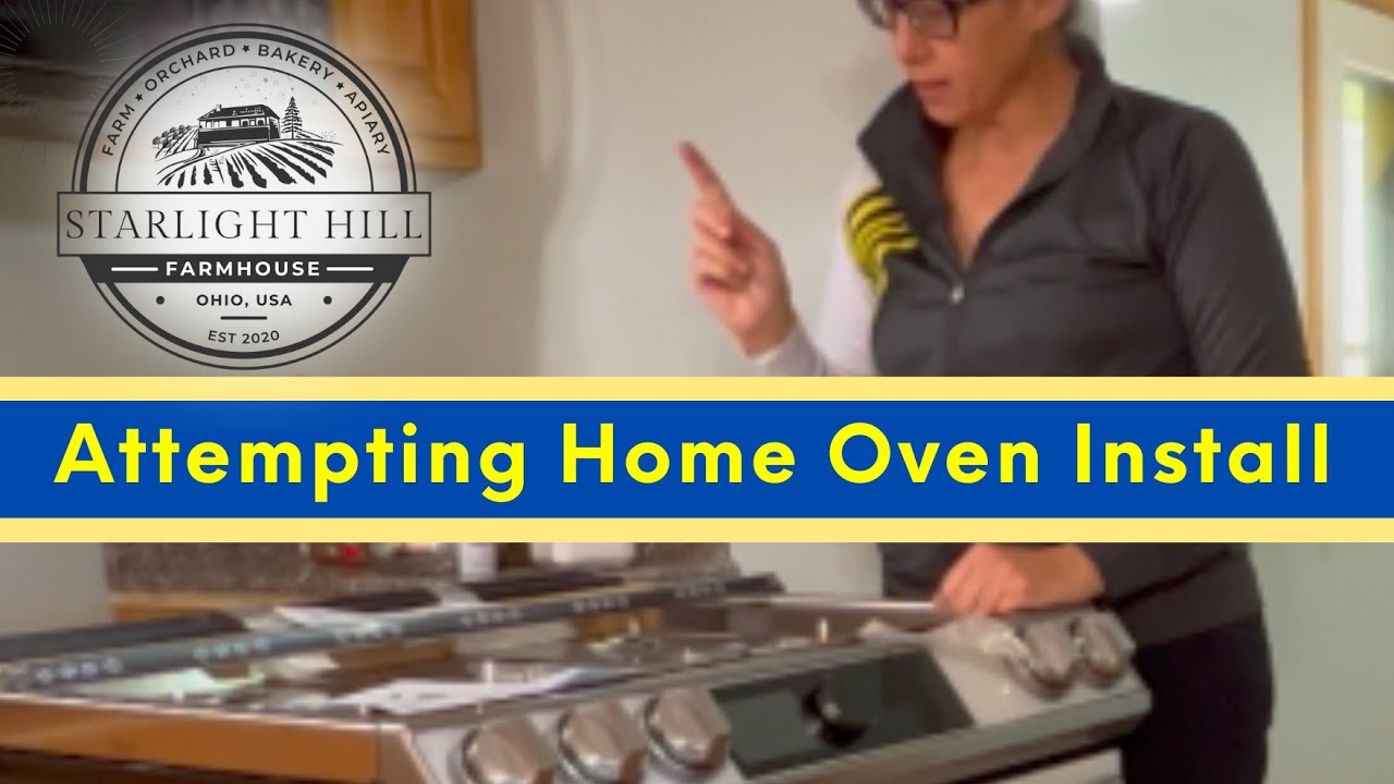 Attempting To Install My New Oven/Range YouTube