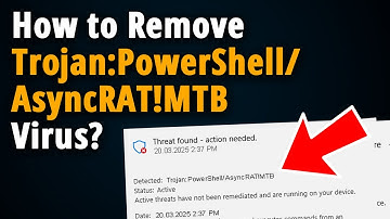 Trojan:PowerShell/AsyncRAT!MTB Threat!