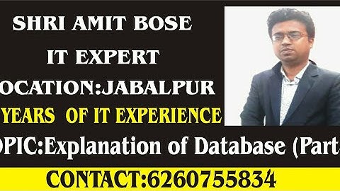 Explanation of Database Part-2