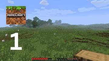 Minecraft: Bedrock Edition - Tutorial Gameplay Walkthrough Part 1 (Day 1) ( iOS, Android )