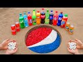 PEPSI Logo in the Hole with Orbeez, Coca-Cola, Mentos & Popular Sodas