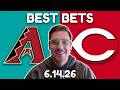 Diamondbacks vs Reds 6/14/26 MLB Best Bet - MLB Pick & Prediction - Nick Menken MLB Odds Doc Sports
