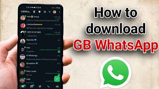 How to download GB WhatsApp Latest version | GBWhatsapp 2024 screenshot 3