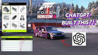 I Let ChatGPT Build a Drift Car in Forza Horizon 6