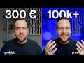 300 € auf 100k+: Was ich dabei über Business-Wachstum gelernt habe