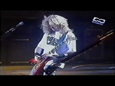 Megadeth ` Monsters of Rock Argentina 1995, Estadio Ferrocarril Oeste, Buenos Aires. Sept. 9, 1995
