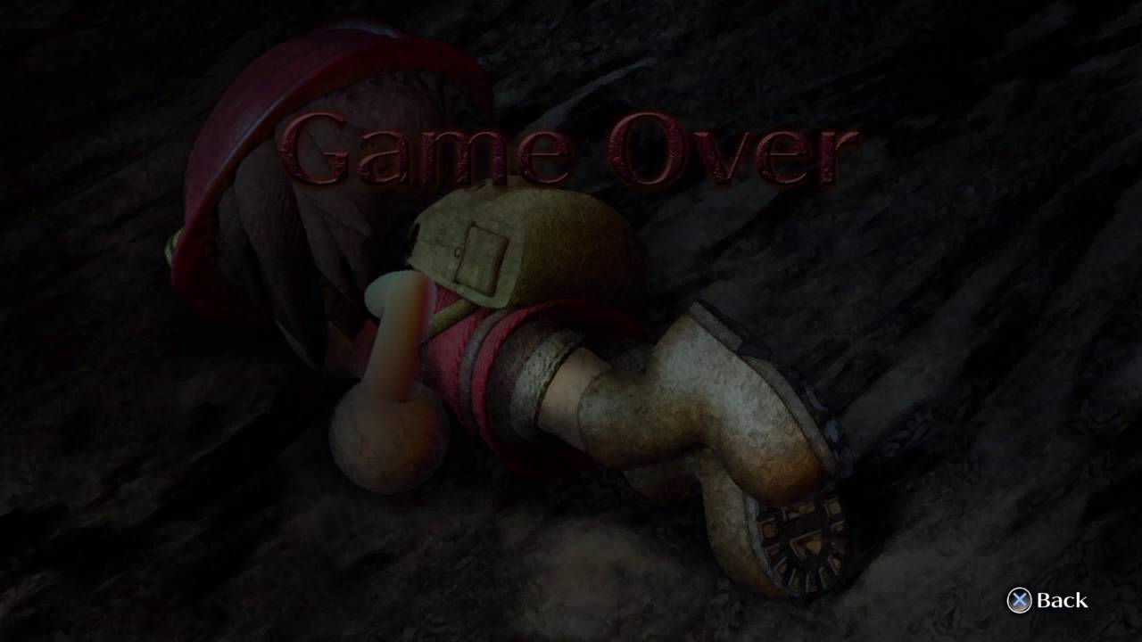 Game Over: Spelunker World (Death Animations)