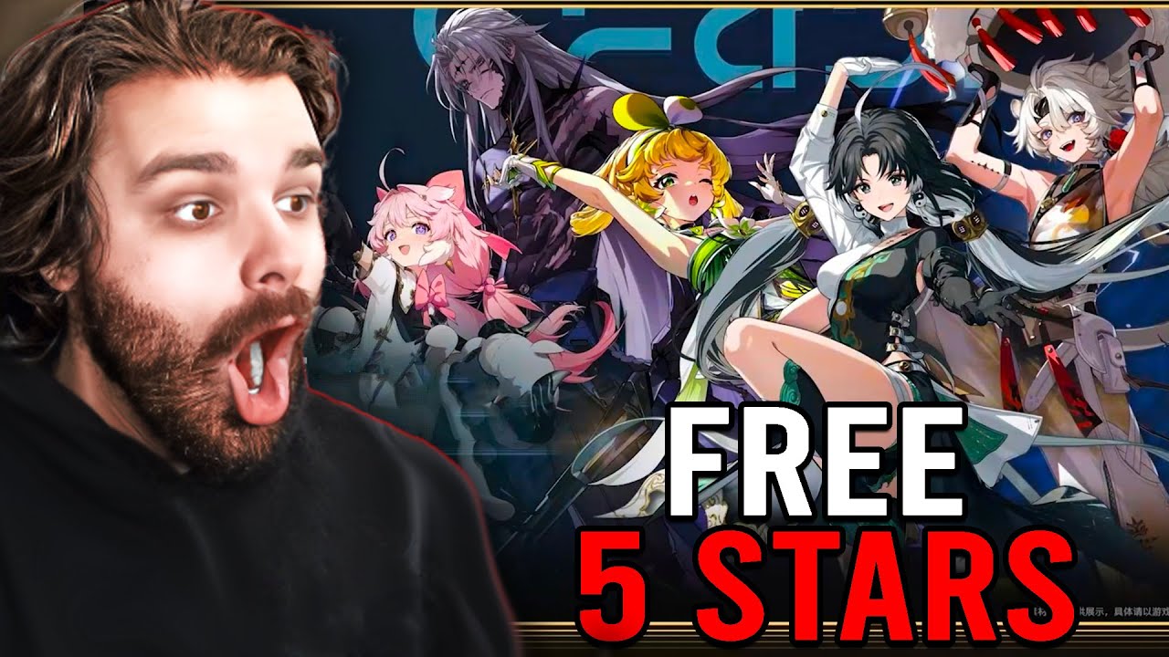 FREE 5 STAR SELECTOR,100 PULLS, & MORE NEWS! | Wuthering Waves 1.0 CN  Livestream Reaction