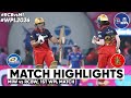 RCB vs MI WPL 2026 Match 1 Highlights 🏏