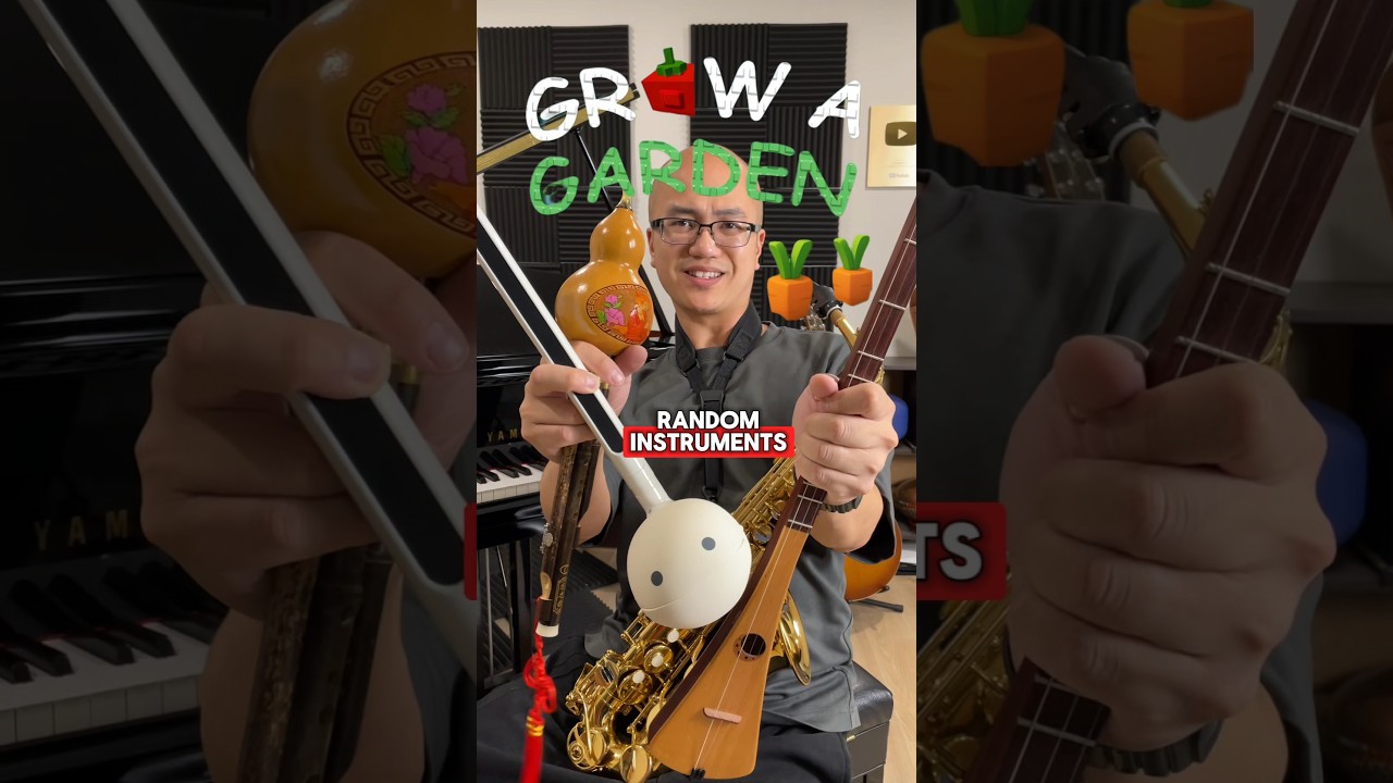 Watch Grow a Garden music with random instruments!!! on YouTube Watch Grow a Garden music with random instruments!!! on YouTube