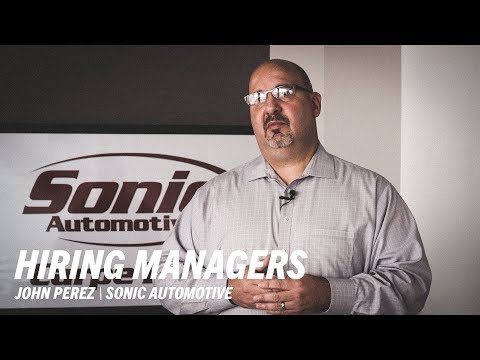Sonic Automotive Employment