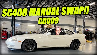 SC400 6 SPEED CD009 MANUAL SWAP