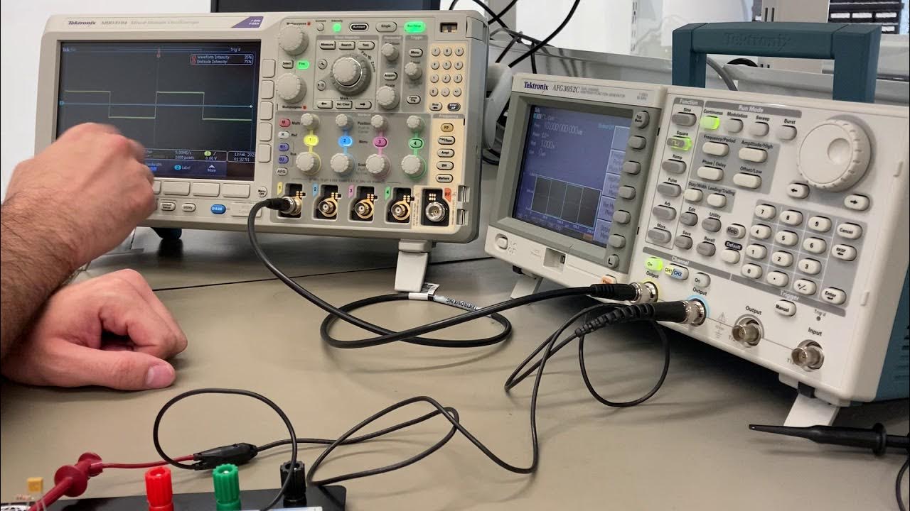 Oscilloscope connections, functions, measurement YouTube