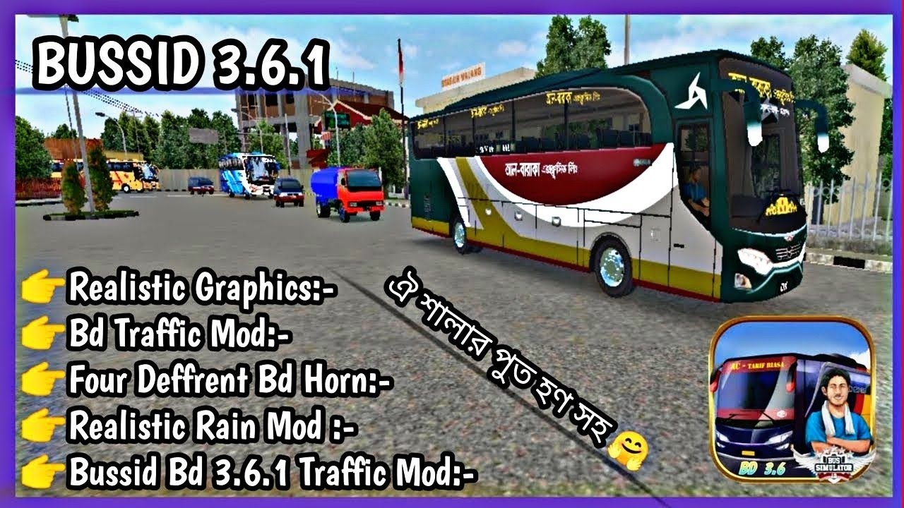 Bussid Bd Traffic mod 3.6.1  Bussid Bd Traffic Mod Apk  Bangladeshi