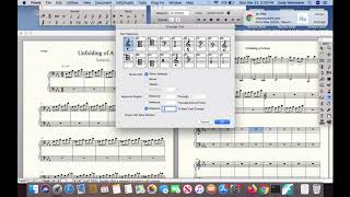 How to Change Clefs in Finale Version 26