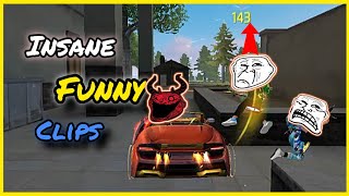 Too much Troll Face Memes Every Where | Free Fire Funny Clips | Rowdyy