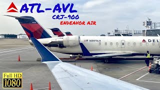 |TRIP REPORT| Delta Connection CRJ-900 | Atlanta - Asheville | Endeavor Air |HD|