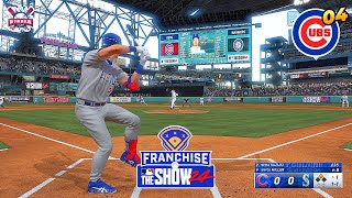 MLB The Show 24 Chicago Cubs vs Seattle Mariners - Combined No Hitter Match - Franchise Mode #4 PS5