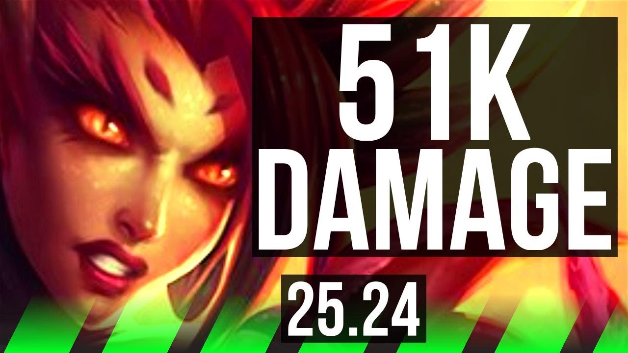 ZYRA vs PANTHEON (JGL) | 8/1/34, 51K damage, First Strike | KR Diamond ...
