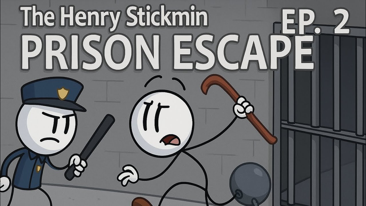 Henry stickmin collection|Prison escape| EP-2| Fleeing the complex| AG_The god gamer_YT