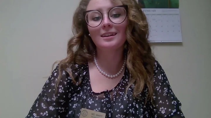 ES 111 MUN Project Speech Nicole Whitt