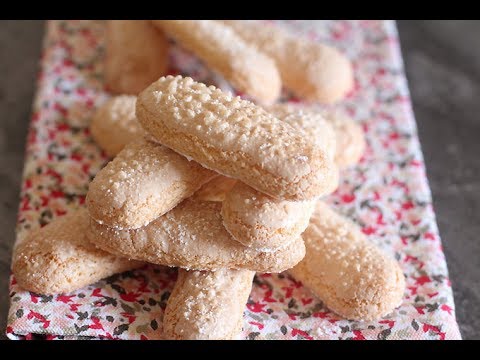 Biscuits à la cuillère / boudoirs legers et faciles !